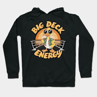 Big Deck Energy Funny Cruise Ship Duck Travel Vacation gift for men women Hoodie
